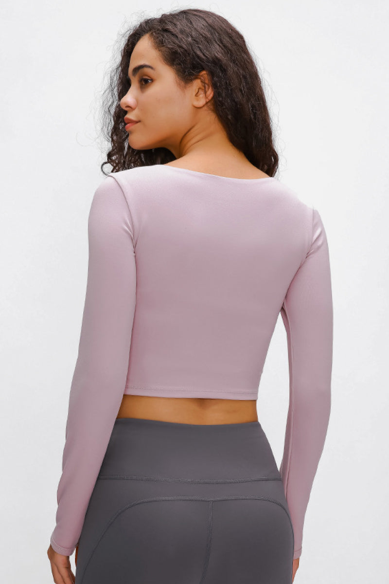 Cropped Top With Sports Strap