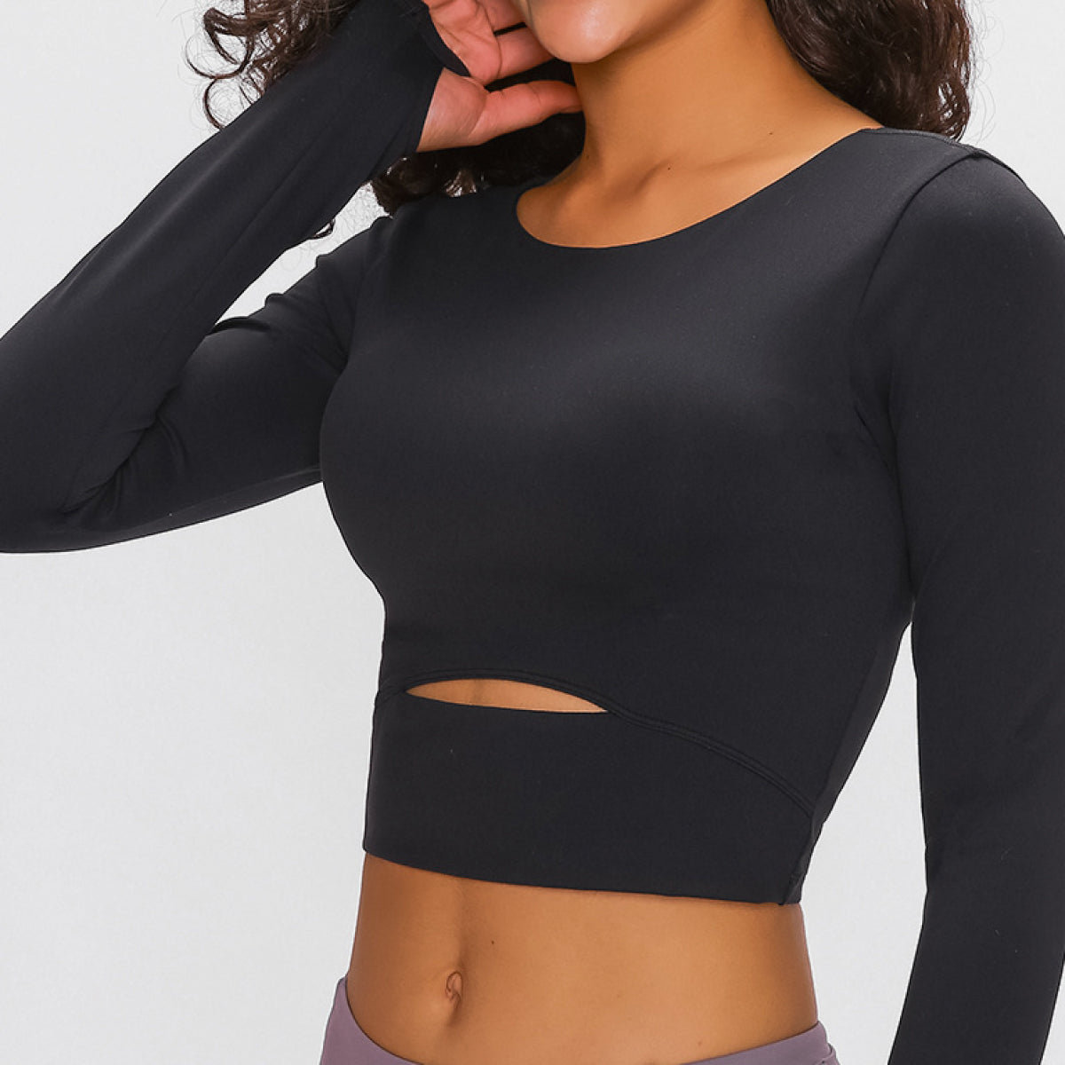 Cropped Top With Sports Strap