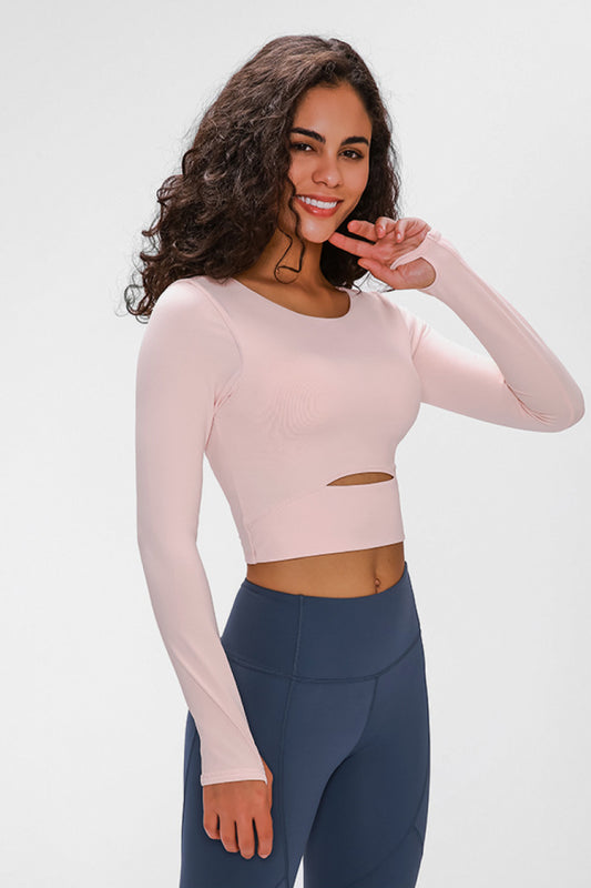 Cropped Top With Sports Strap